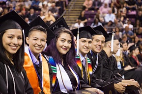 Students at UCCS prepare to graduate at commencement