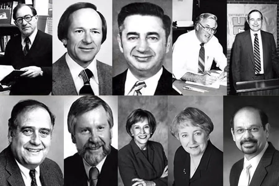 Collage of Past Chancellor Headshots